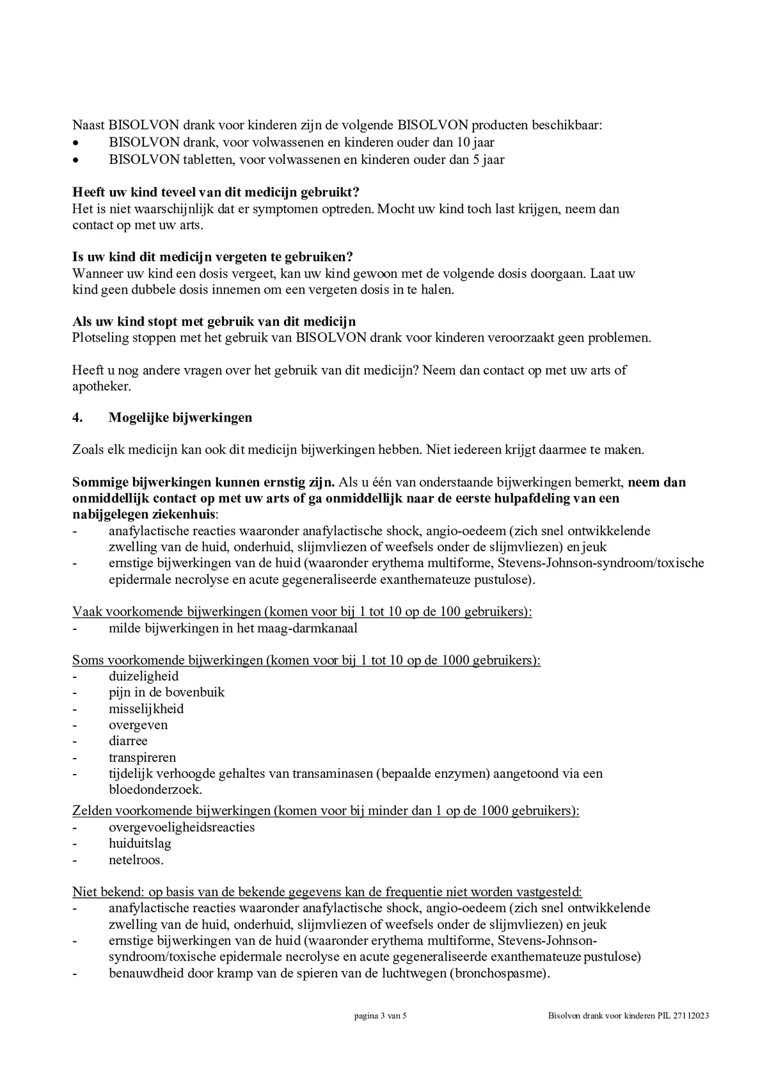 Drank voor Kinderen Aardbei afbeelding van document #3, bijsluiter