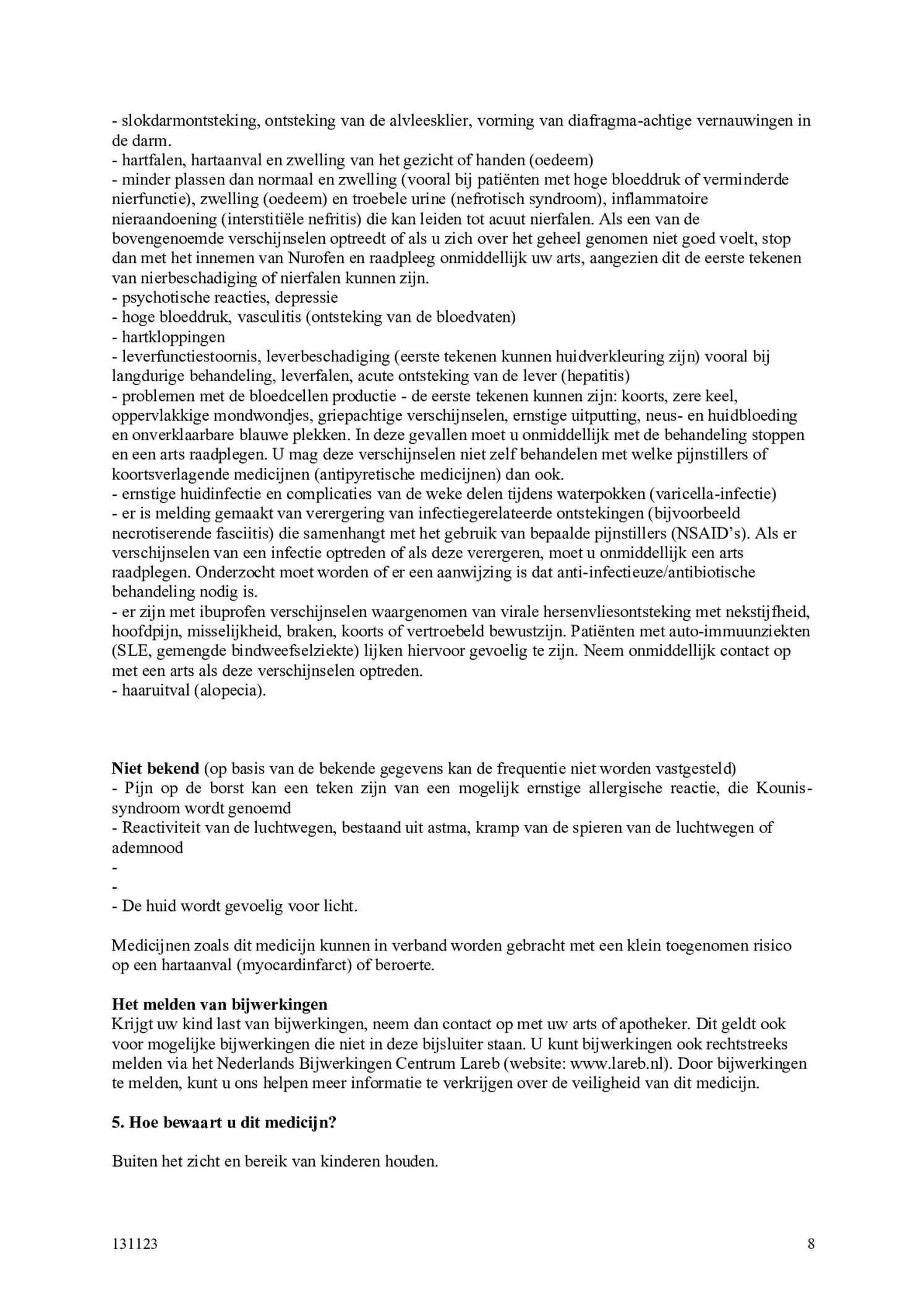 voor Kinderen Aardbei Suspensie afbeelding van document #8, bijsluiter