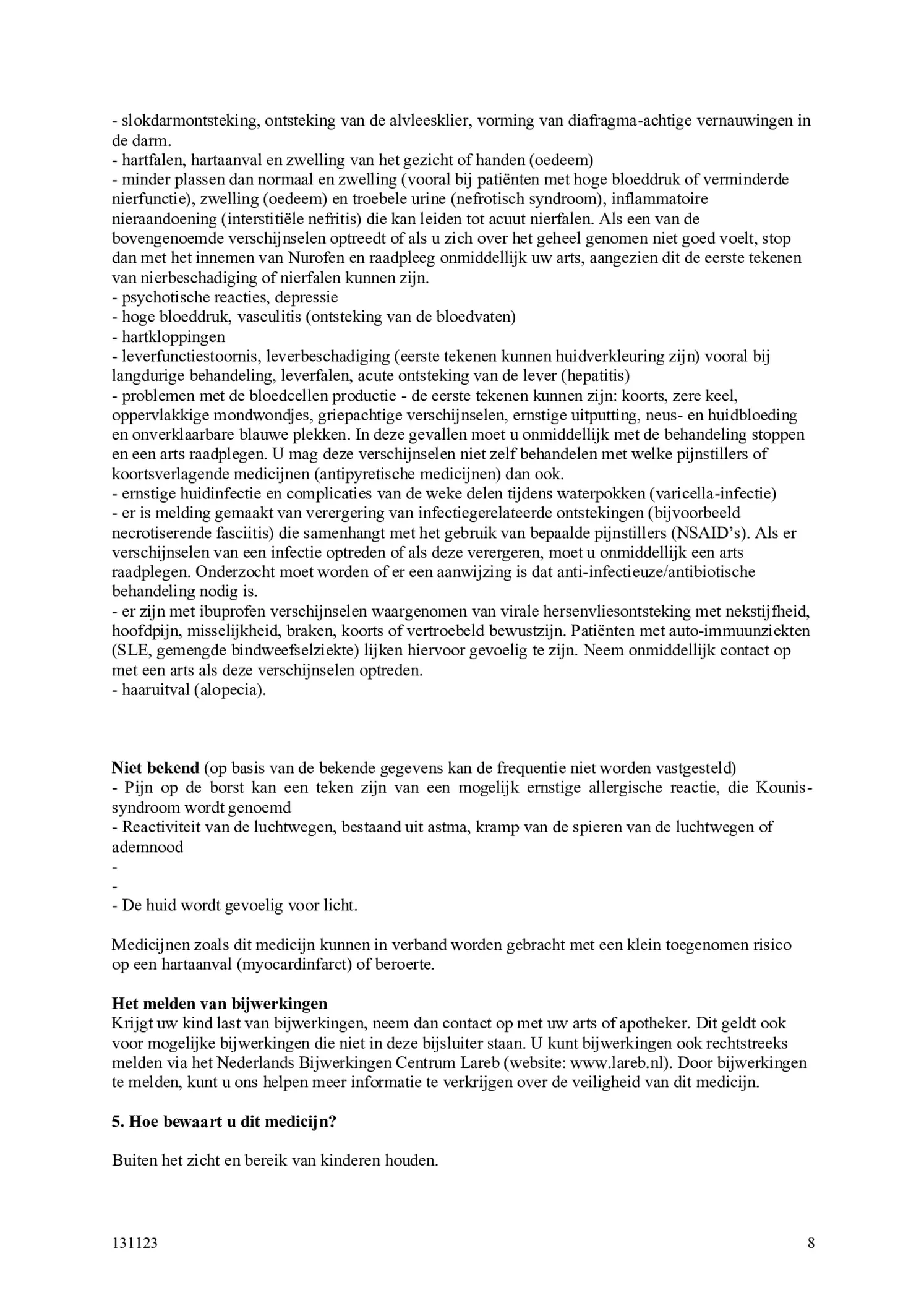 voor Kinderen Aardbei Suspensie afbeelding van document #8, bijsluiter
