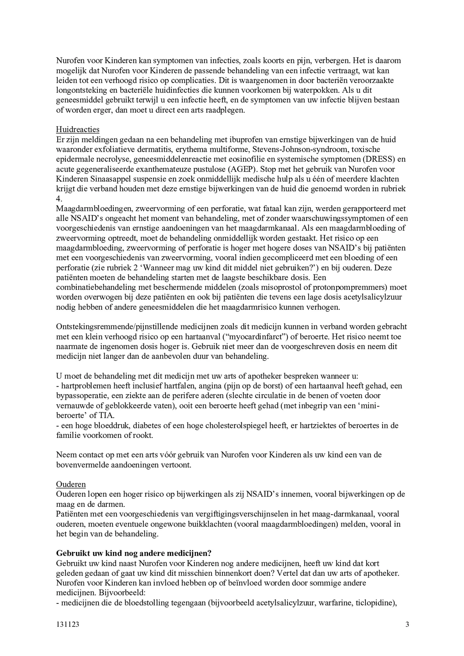 voor Kinderen Aardbei Suspensie afbeelding van document #3, bijsluiter