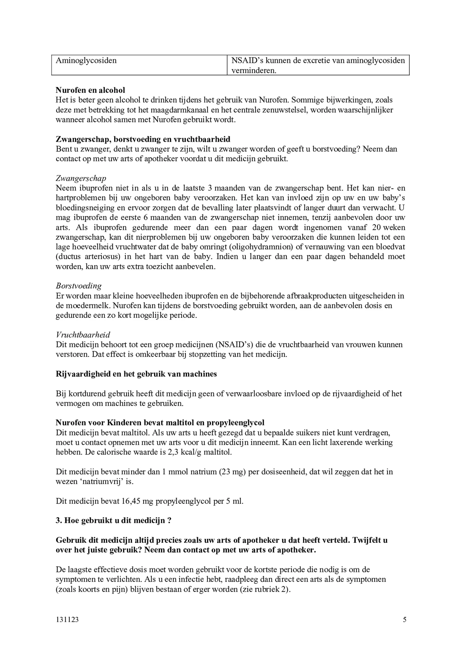 voor Kinderen Aardbei Suspensie afbeelding van document #5, bijsluiter