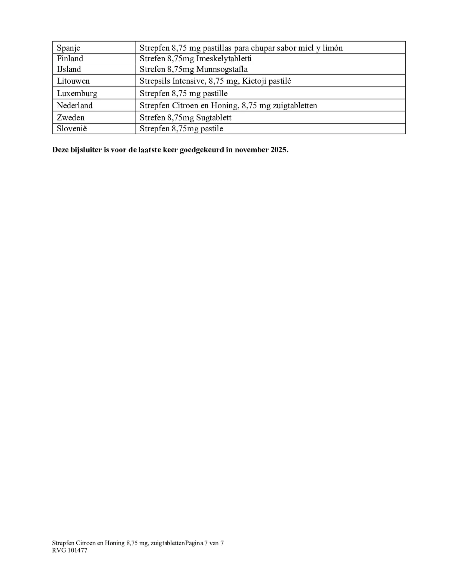 Citroen & Honing 8,75 MG Zuigtabletten afbeelding van document #7, bijsluiter