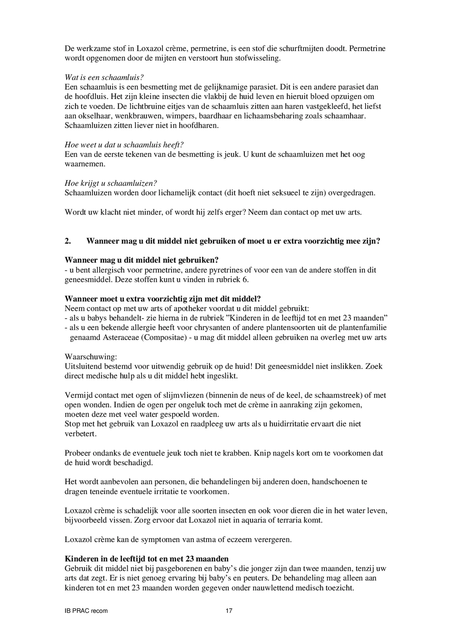 50mg Crème afbeelding van document #2, bijsluiter