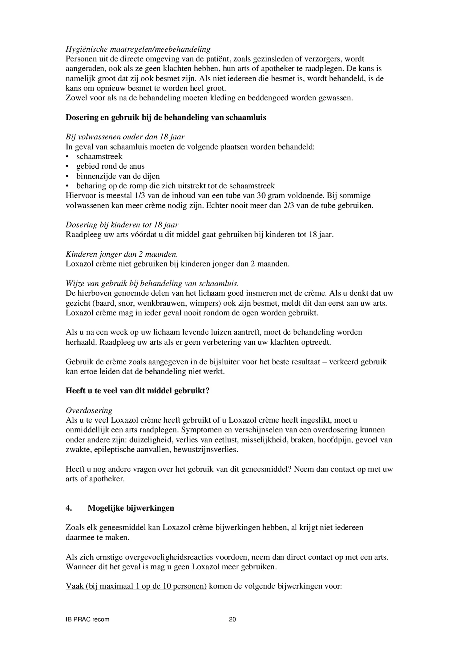 50mg Crème afbeelding van document #5, bijsluiter