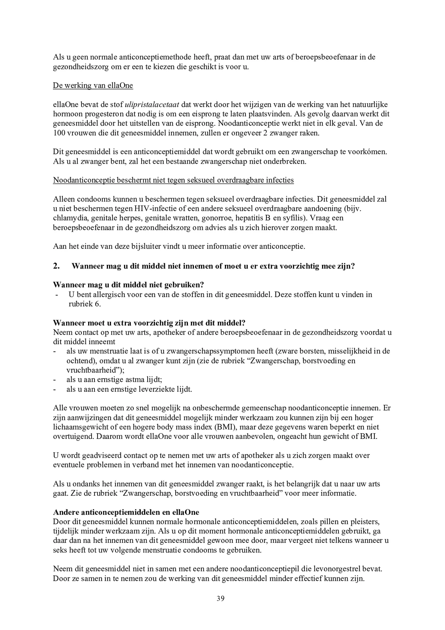 Noodanticonceptie Tablet afbeelding van document #39, bijsluiter