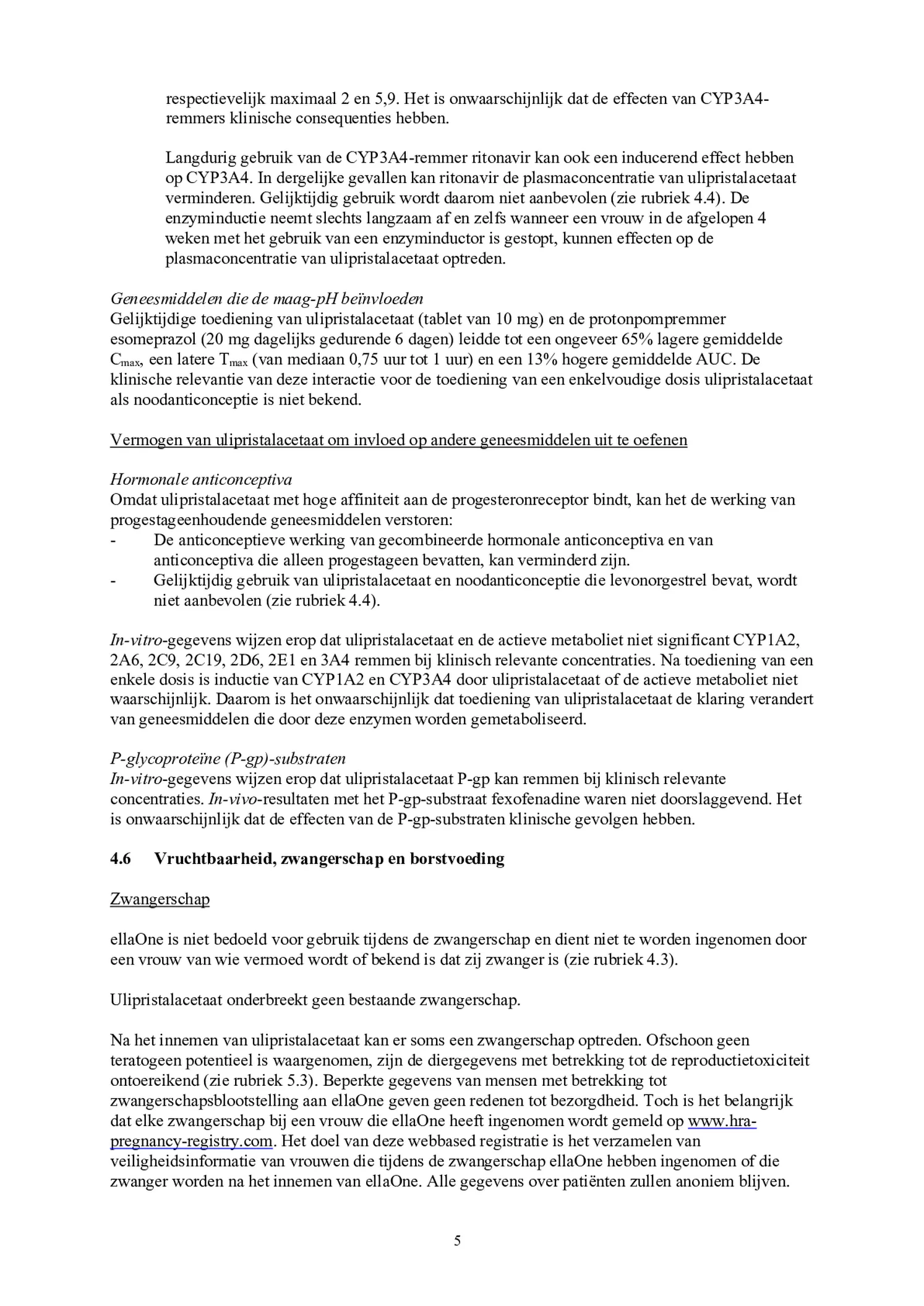 Noodanticonceptie Tablet afbeelding van document #5, bijsluiter