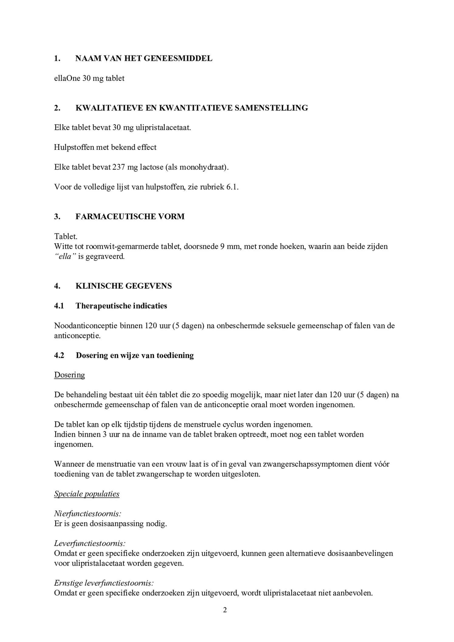 Noodanticonceptie Tablet afbeelding van document #2, bijsluiter