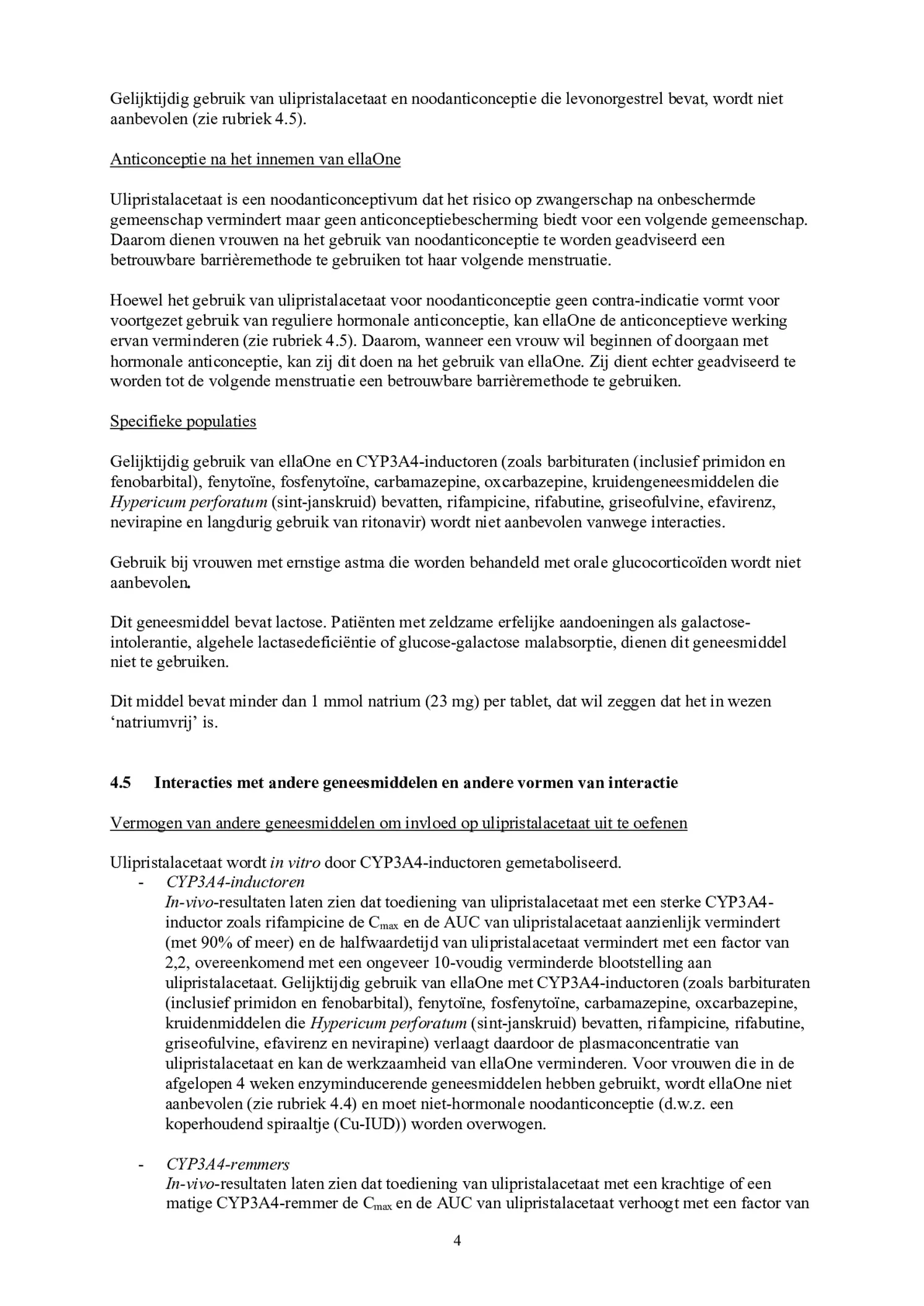 Noodanticonceptie Tablet afbeelding van document #4, bijsluiter