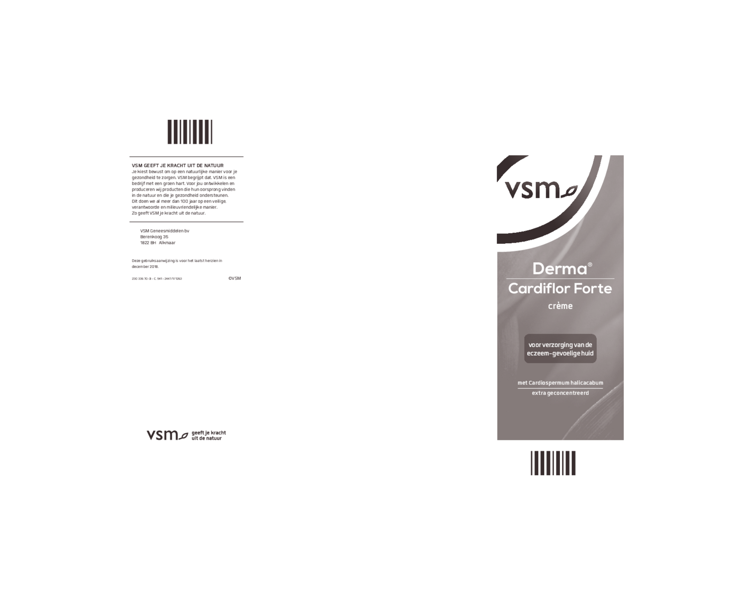 Derma Cardiflor Forte Crème - Voor intensieve huidverzorging, ook voor de eczeem-gevoelige huid afbeelding van document #2, gebruiksaanwijzing