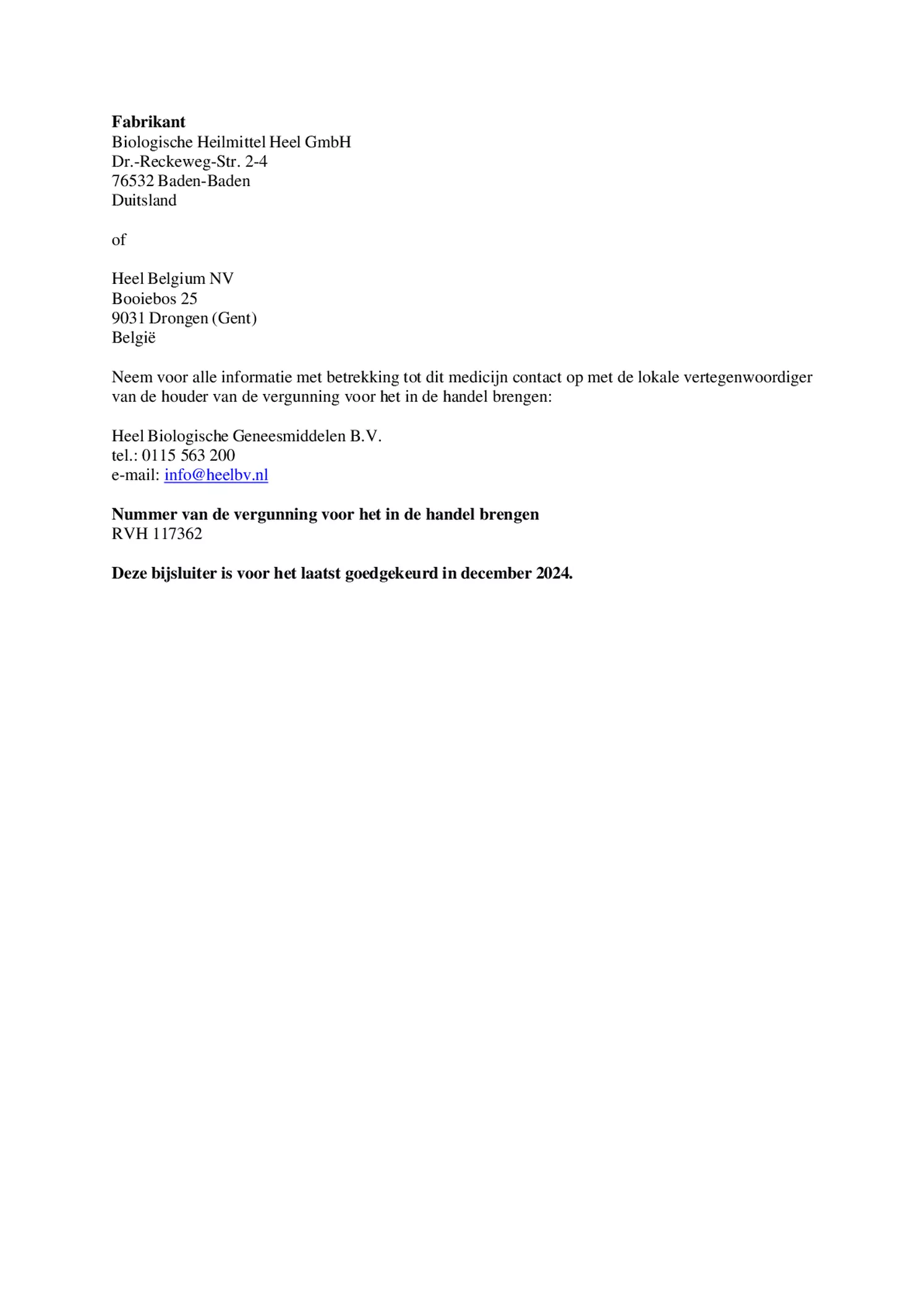 Spascupreel H Tabletten afbeelding van document #4, bijsluiter