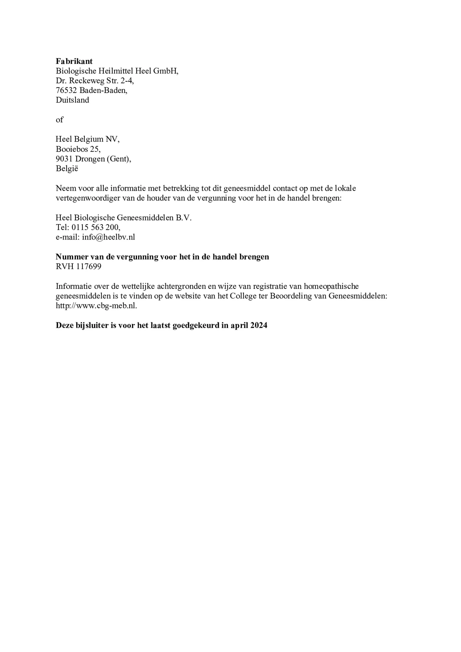 Oteel Oordruppels afbeelding van document #4, bijsluiter