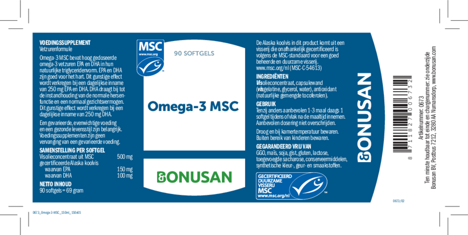 Omega-3 MSC Softgels afbeelding van document #1, etiket