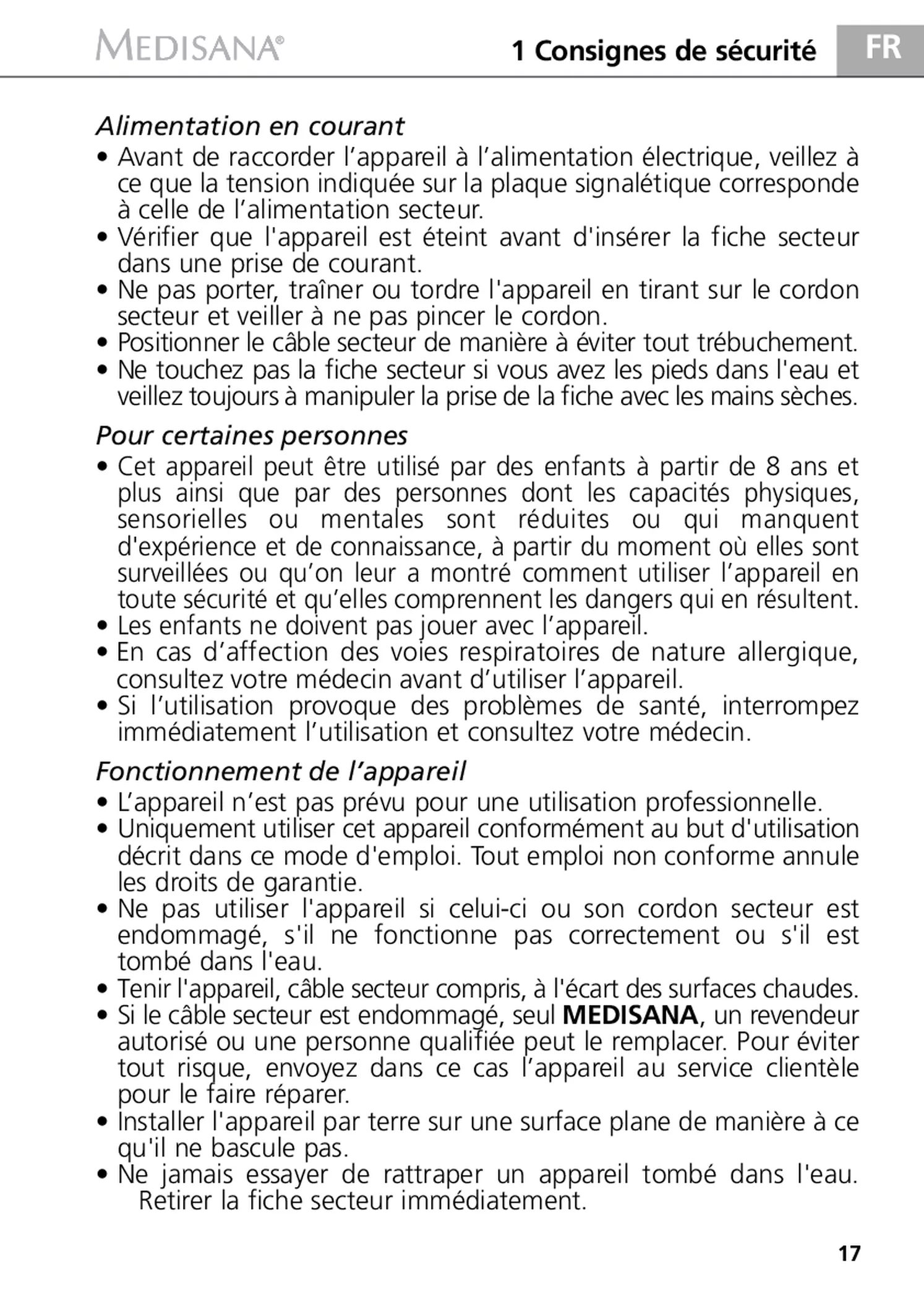 AH 660 Luchtbevochtiger afbeelding van document #17, gebruiksaanwijzing
