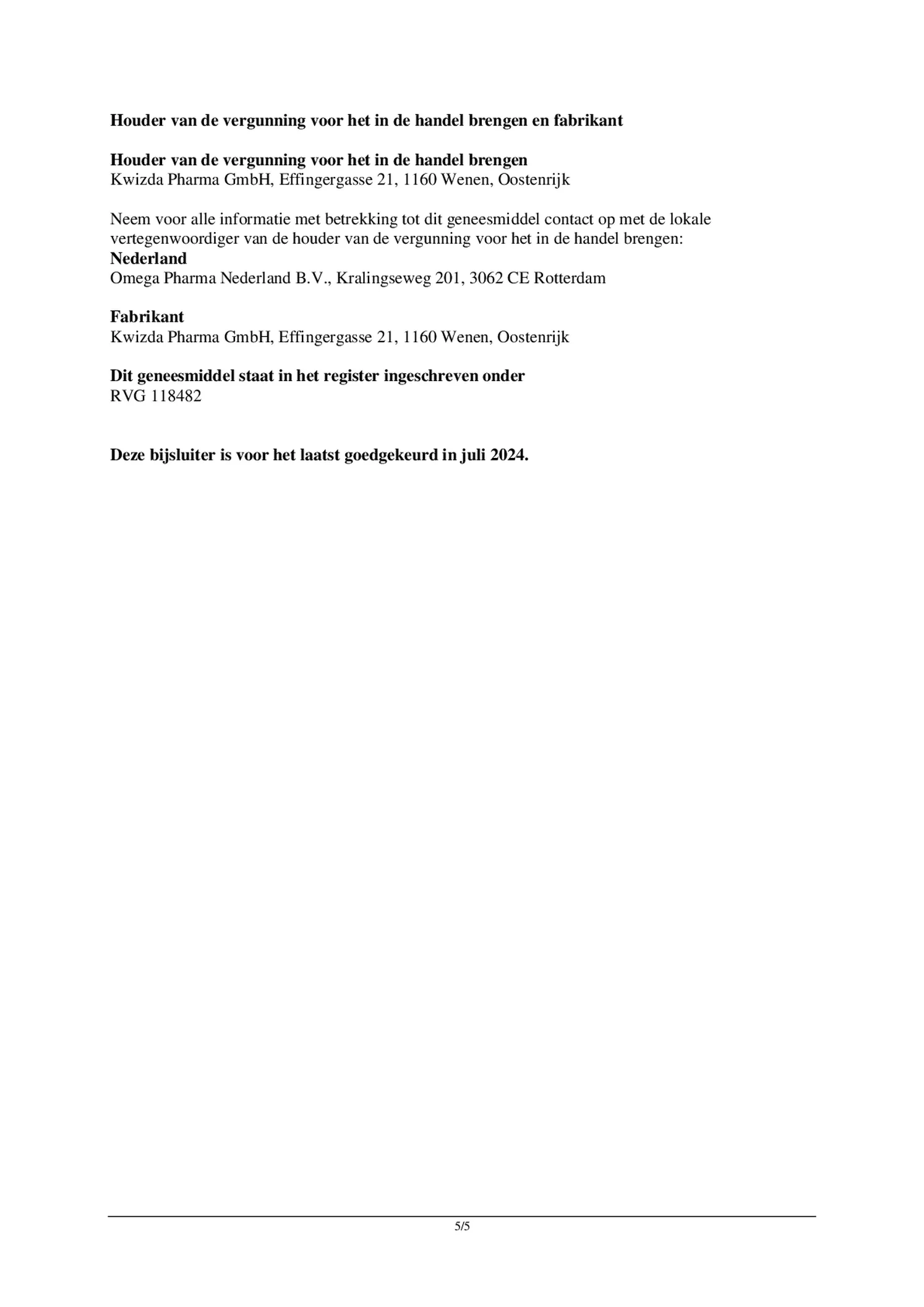 Hoestpastilles afbeelding van document #5, bijsluiter