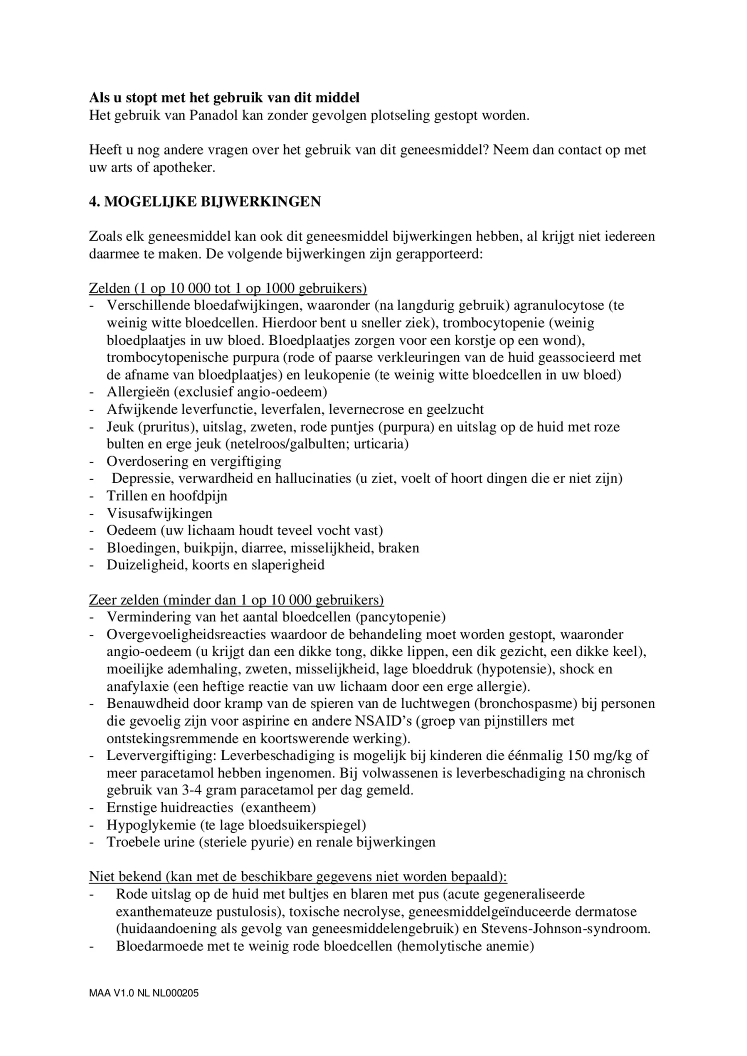 500 mg Filmomhulde Tabletten afbeelding van document #5, bijsluiter