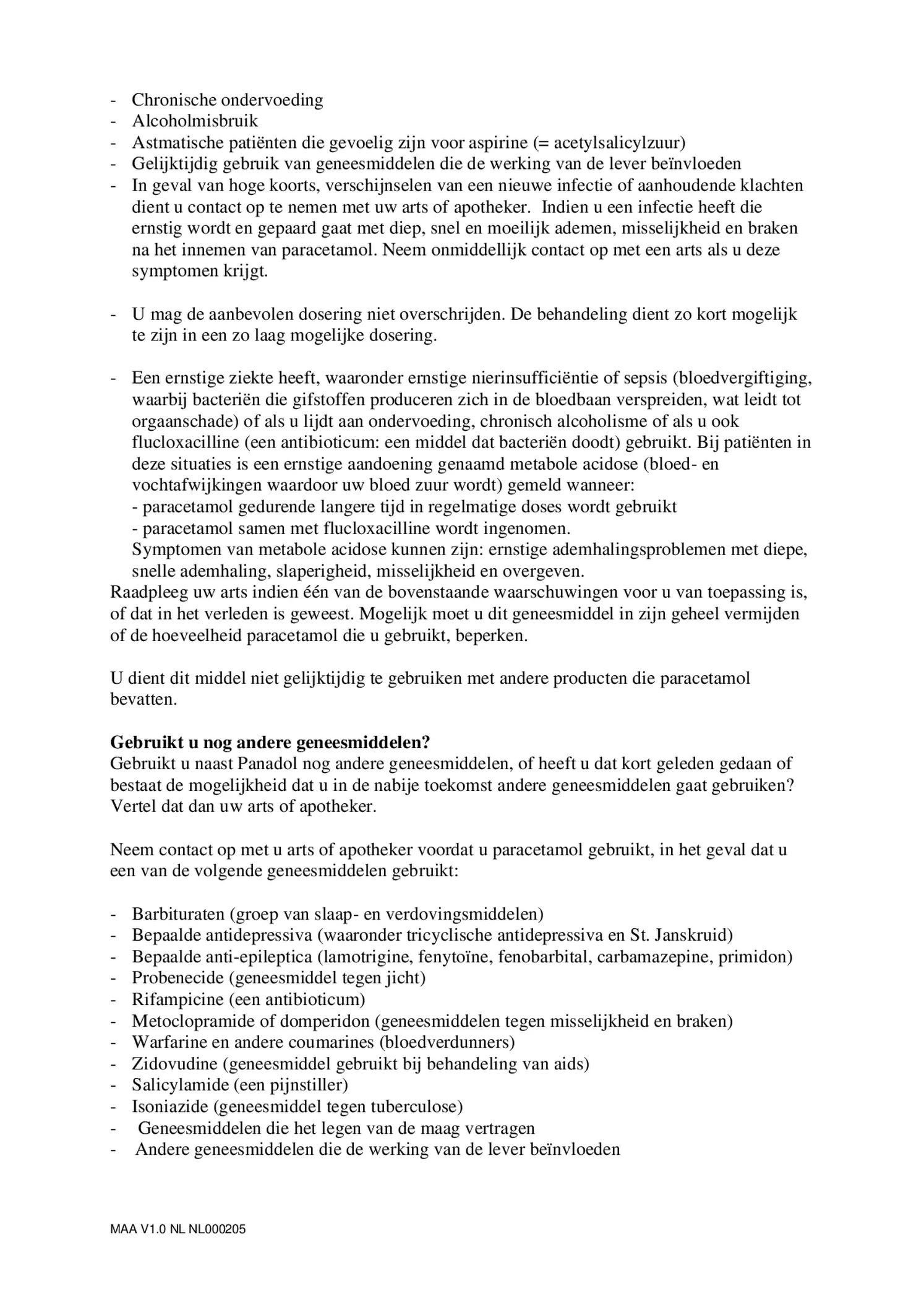 500 mg Filmomhulde Tabletten afbeelding van document #2, bijsluiter