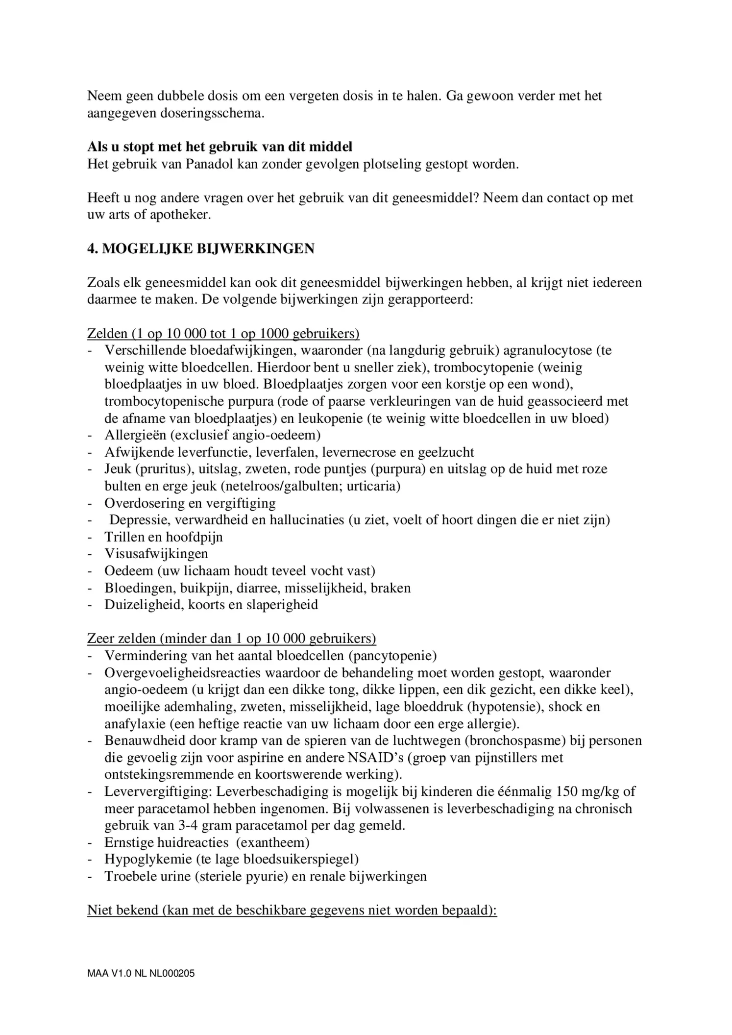 500 mg Filmomhulde Tabletten afbeelding van document #5, bijsluiter