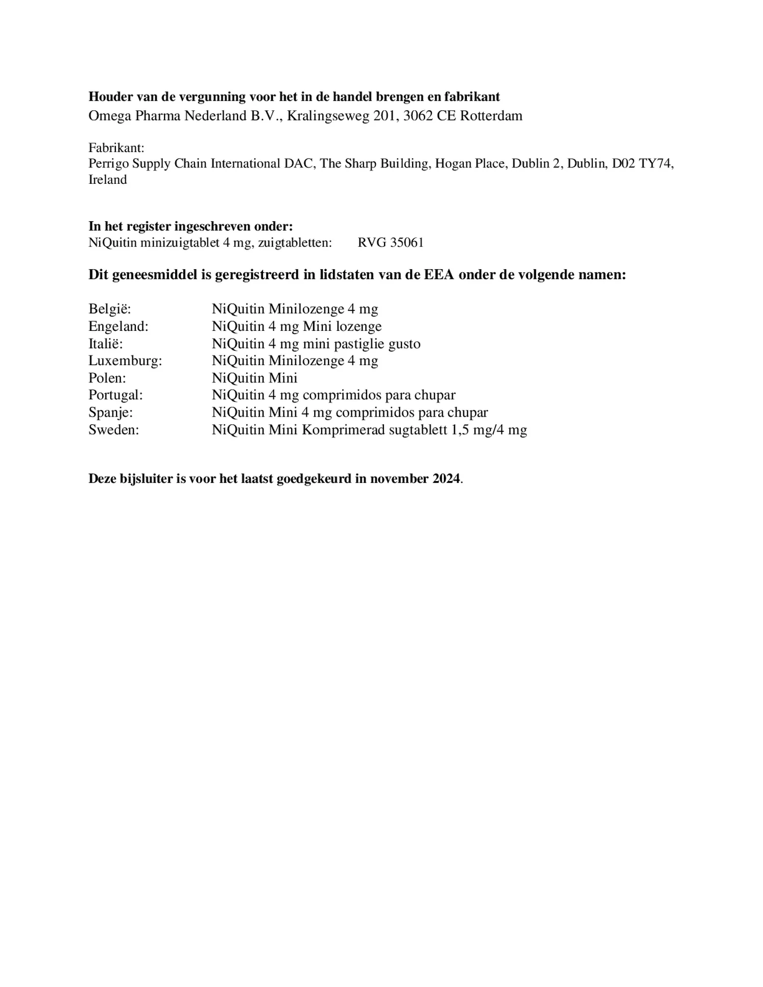 Minizuigtabletten 4mg afbeelding van document #7, bijsluiter