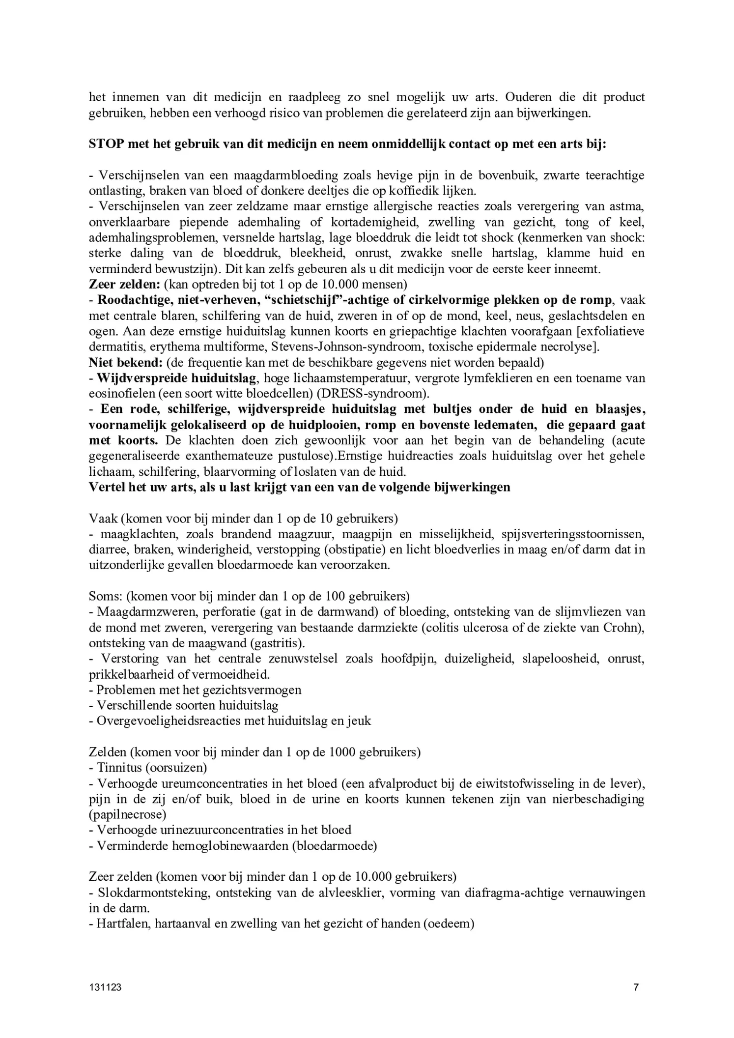 Fastine 200mg Ibuprofen Capsules afbeelding van document #7, bijsluiter