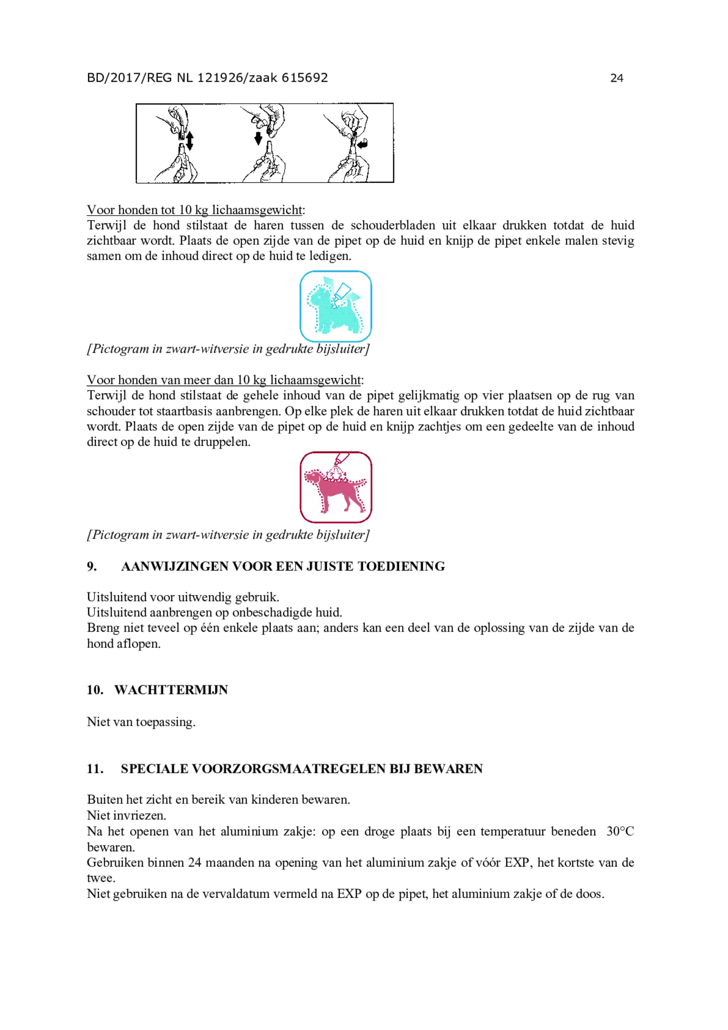 Hond Spot-on Solution 400/2000 afbeelding van document #24, gebruiksaanwijzing