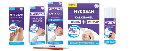 Mycosan Kalknagel en Voetschimmel behandeling
