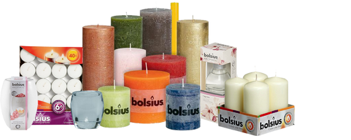Bestel Bolsius kaarsen