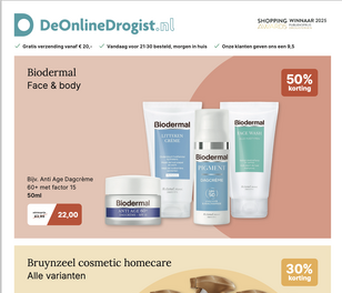 Reclamefolder De Online Drogist