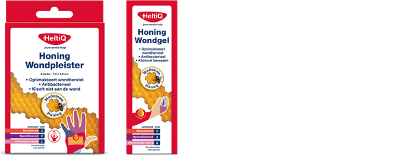Nieuw van HeltiQ: wondverzorging met medicinale honing