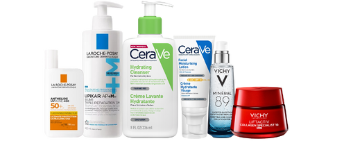La Roche-Posay, Vichy & CeraVe La Roche-Posay, Vichy & CeraVe