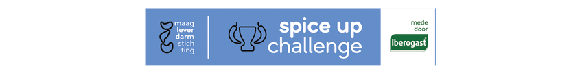 Maag darm lever stichting spice up challenge logo iberogast logo Maag darm lever stichting spice up challenge logo iberogast logo