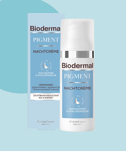 Biodermal Pigment Nachtcrème met Niacinamide & Hyaluronzuur