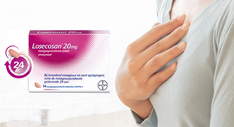 Verlichting bij terugkerend brandend maagzuur Verlichting bij terugkerend brandend maagzuur