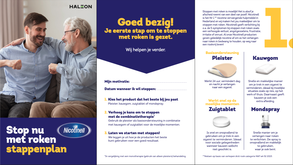 nicotinell stappenplan 1 nicotinell stappenplan 1