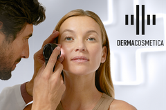 vrouw in apotheek dermatologische huidverzorging De Online Drogist