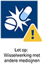 Let op: Wisselwerking met andere medicijnen