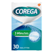 Corega 3 min reinigingstabletten voor de gebitsprothese - Multiverpakking 3x30TB 95843