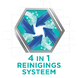 Corega 3 min reinigingstabletten voor de gebitsprothese - Multiverpakking 3x30TB 4 in 1 reinigings systeem