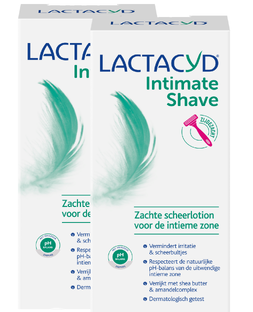 De Online Drogist Lactacyd Intimate Shave Multiverpakking 2x200ML aanbieding