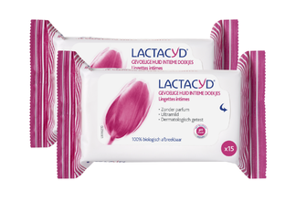 De Online Drogist Lactacyd Tissues Gevoelige Huid Multiverpakking 2x15ST aanbieding