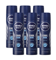 Nivea Men Cool Kick Deodorant Spray Voordeelverpakking 6x150ML