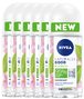 Nivea Naturally Good Bio Green Tea Deodorant Roll-On Voordeelverpakking 6x50ML