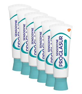 De Online Drogist Sensodyne Proglasur Fresh & Clean Tandpasta Multiverpakking 6x75ML aanbieding