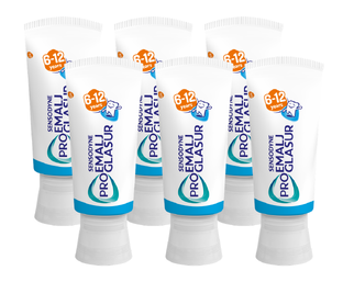 Sensodyne Proglasur Junior 6+ Tandpasta Multiverpakking 6x50ML Sensodyne Proglasur Junior 6+ Tandpasta Multiverpakking 6x50ML