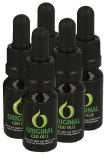 Original CBD CBD-Olie 400mg 4% 10ml 5x10ML Original CBD CBD-Olie 400mg 4% 10ml 5x10ML