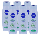 Nivea 2in1 Care Express Voordeelverpakking 6x250ml 6x250ML Nivea 2in1 Care Express Voordeelverpakking 6x250ml 6x250ML