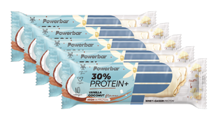 Powerbar 30% Protein Plus Vanilla Coconut Voordeelverpakking 5x55GR