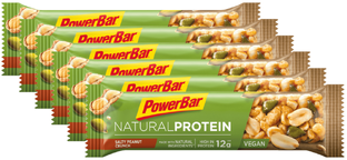 PowerBar Natural Protein Salty Peanut Crunch Voordeelverpakking 6x40GR