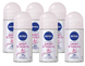 Nivea Pearl & Beauty Roll-on Voordeelverpakking 6x50ML Nivea Pearl & Beauty Roll-on Voordeelverpakking 6x50ML
