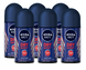 Nivea Men Dry Impact Roll-on Voordeelverpakking 6x50ML 