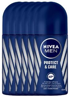 Nivea Men Protect & Care Roll-on Voordeelverpakking 6x50ML